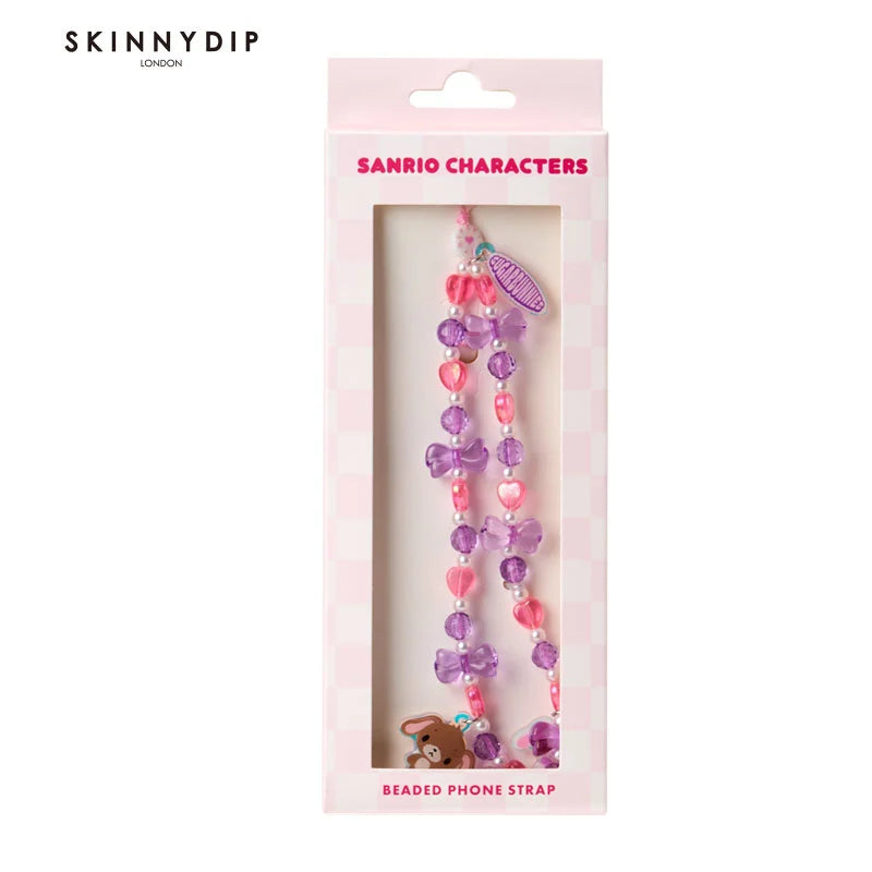 Sanrio SKINNYDIP LONDON Bead phone strap