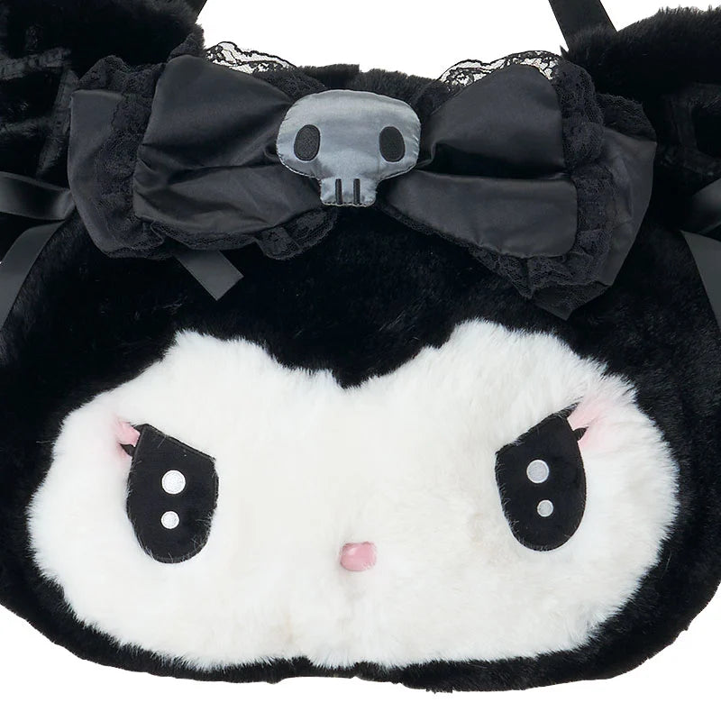 Sanrio Kuromi Face-shaped tote bag (Midnight Melokuro Special)