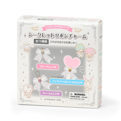 Sanrio Characters Ribbon Charm Blind Box (Enjoy Idol Pure White Angel)