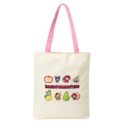 Sanrio Characters Tote bag (fruit design)
