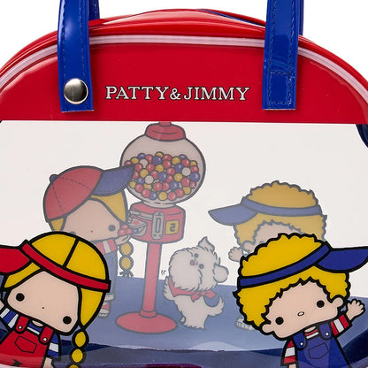 Sanrio Patty & Jimmy  Boston bag style pouch