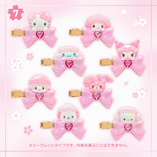 Sanrio Bangs clip Blind Box (Cherry Blossom)
