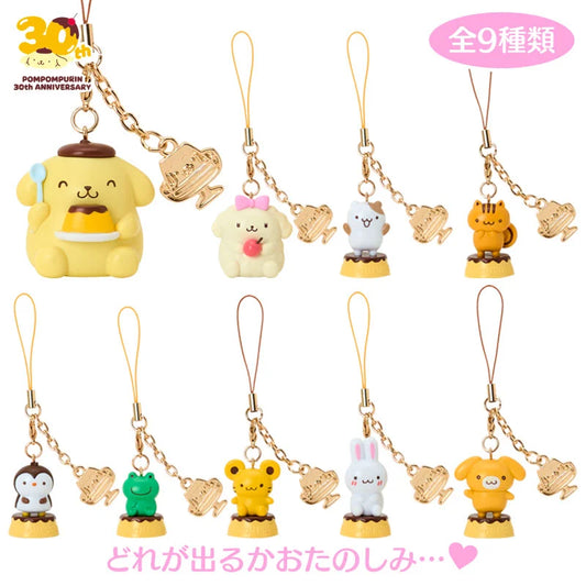 Sanrio Pompompurin Strap Blind Box (Pudding Full and Happy)