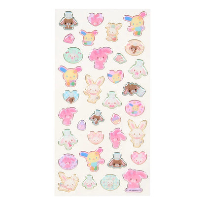 Sanrio Characters  Kirafuchi resin filling Sticker (Heisei Usagi)