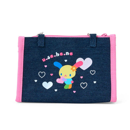 Sanrio Usahana Denim pouch (Munekyun Heisei Girls' Items)