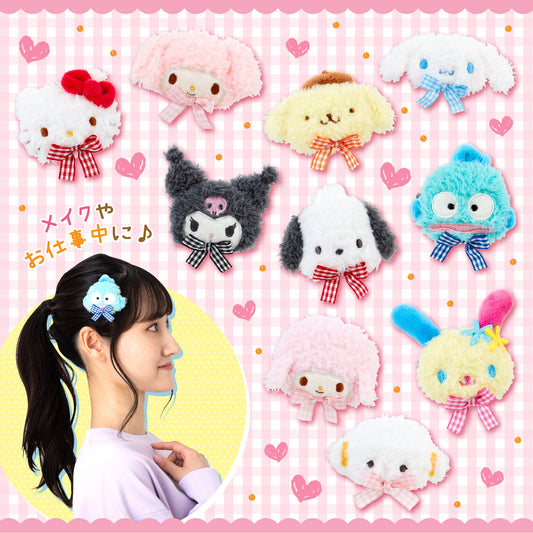 Sanrio Face-shaped hair clip