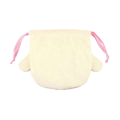 Sanrio Sugarbunnies Shirousa Plush toy drawstring bag