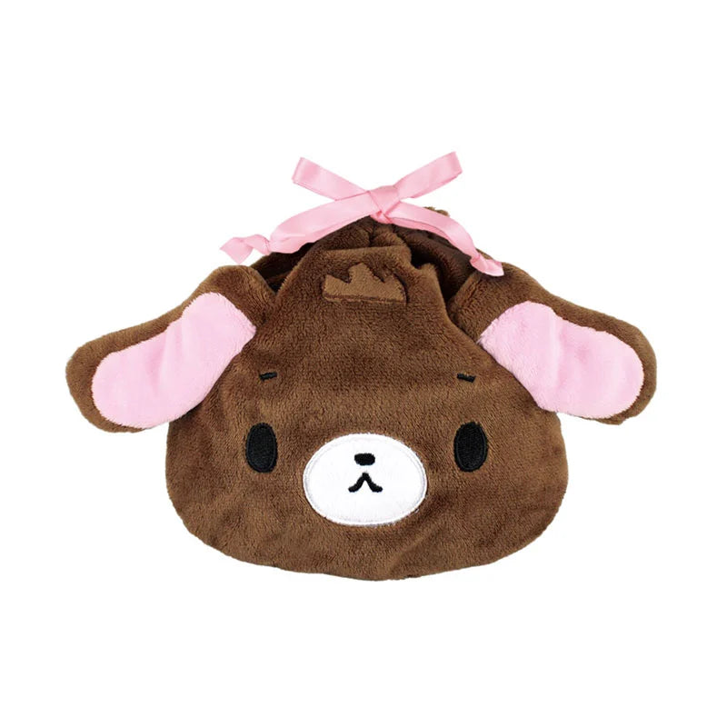 Sanrio Sugarbunnies Kurousa Plush toy drawstring bag