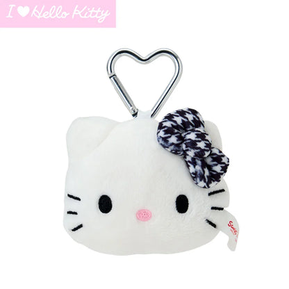 Sanrio Hello Kitty Face-shaped mascot holder Kao (I Love Hello Kitty)