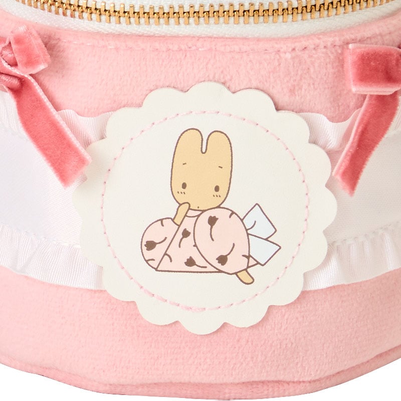 Sanrio Marroncream Cake-shaped pouch (Rose)