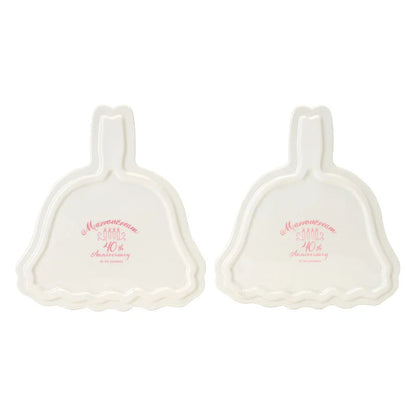 Sanrio Marroncream Character-shaped plate set (Marroncream Fashion Show)