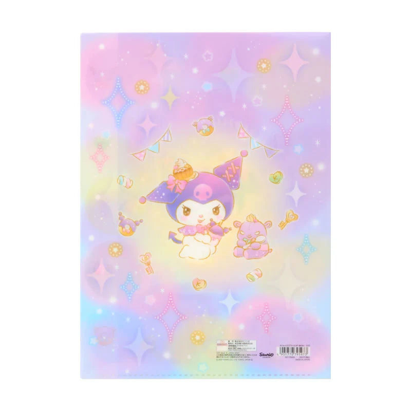 Sanrio A4 clear file 5 pockets (Yumekawa!)