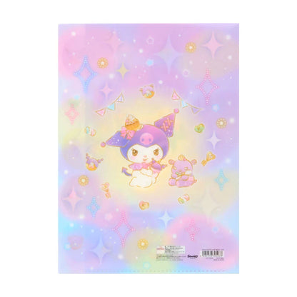 Sanrio A4 clear file 5 pockets (Yumekawa!)