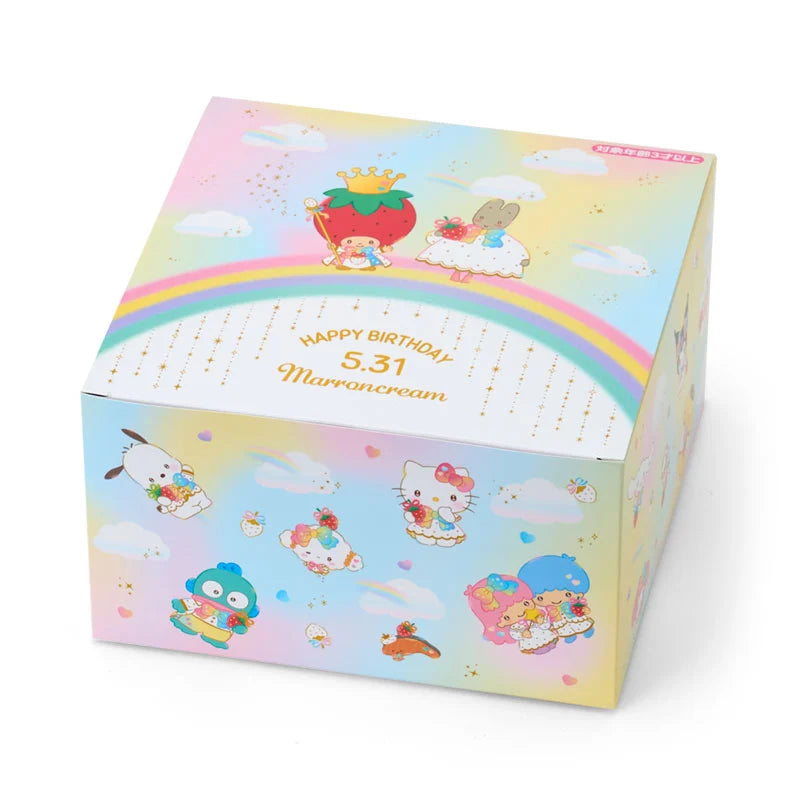 Marroncream Character birthday celebration set