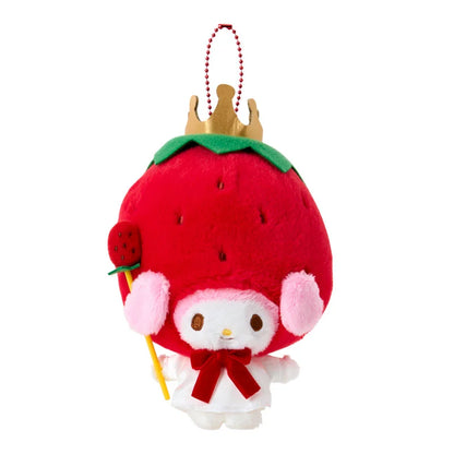 Sanrio Characters Mascot holder (Strawberry King Costume)