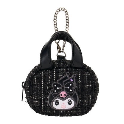 Sanrio Kuromi Mini Bag Charm Girly (Black Kuromi mode)