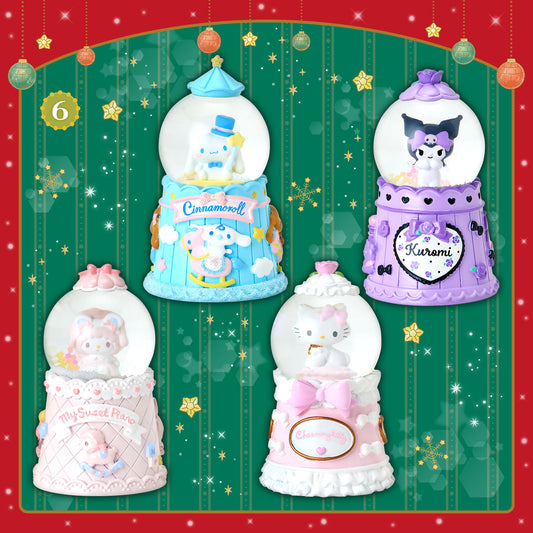 Sanrio Snow Globe S 2025 (Christmas)