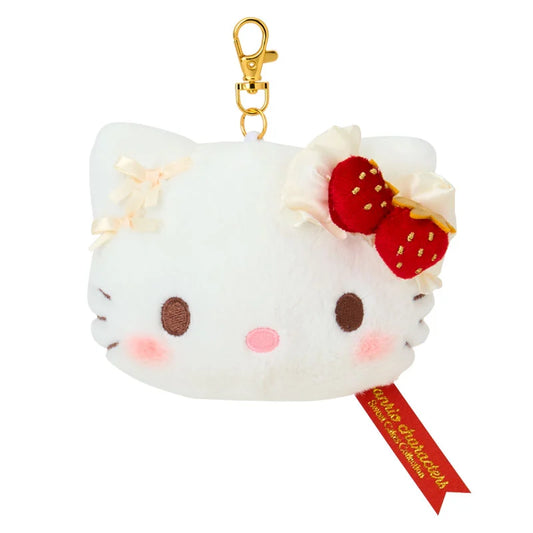 Sanrio Hello Kitty Face-shaped pass case (Sweet Cakes Collection)