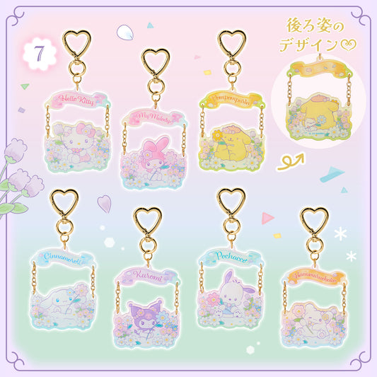 Sanrio Acrylic keychain (Dokidoki Design Series)