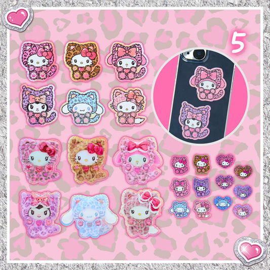 Sanrio Sticker set (Gyaru Cat)