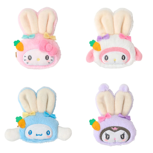Sanrio Characters Hair Clip (Fluffy Ear Bunny Club)