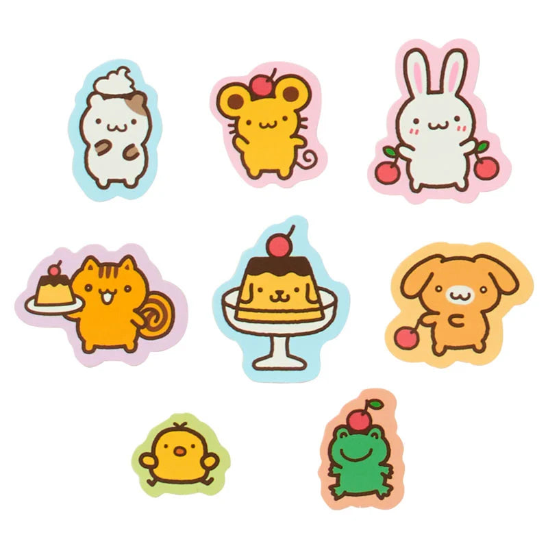 Sanrio Pompompurin Sticker Set (Pudding Full and Happy)