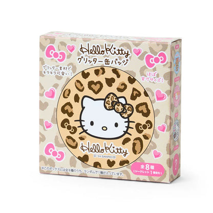 Sanrio Hello Kitty Glitter Can Badge Blind Box