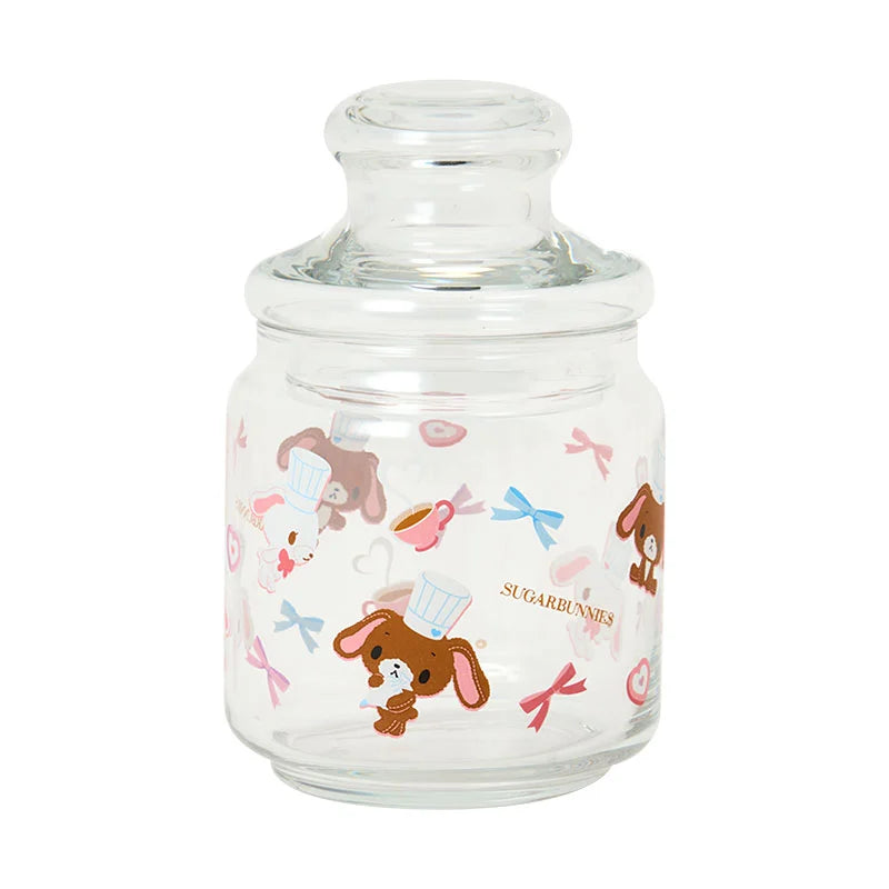 Sanrio Sugarbunnies Glass Canister (Love Sweets)