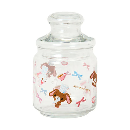 Sanrio Sugarbunnies Glass Canister (Love Sweets)