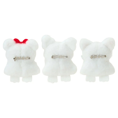 Sanrio Hanamaruobake Mascot brooch set (with friends)
