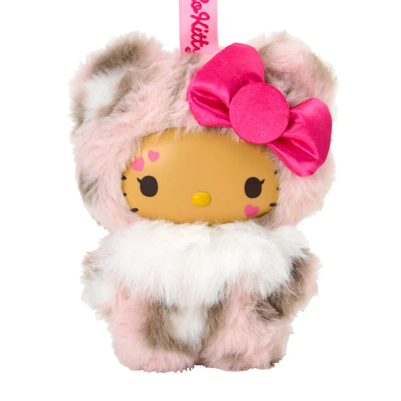 Sanrio Hello Kitty Fine Face Mini Leopard Mascot Holder