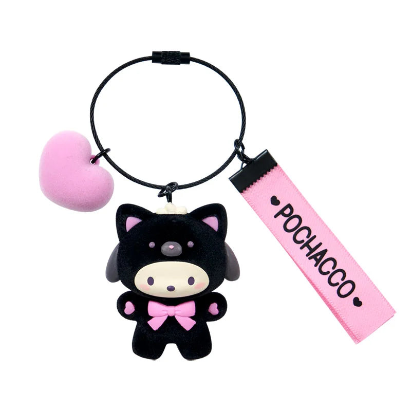 Sanrio Keychain (Makkuro Animaruzu)