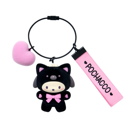 Sanrio Keychain (Makkuro Animaruzu)