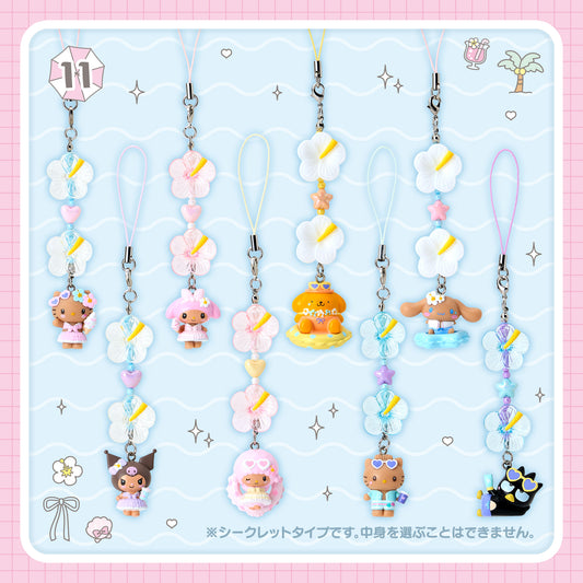 Sanrio Mascot Strap Blind Box (Kirameki Summer Pool)