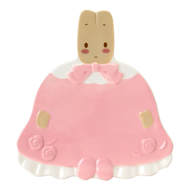 Sanrio Marroncream Character-shaped plate set (Marroncream Fashion Show)