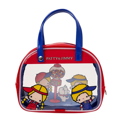 Sanrio Patty & Jimmy  Boston bag style pouch