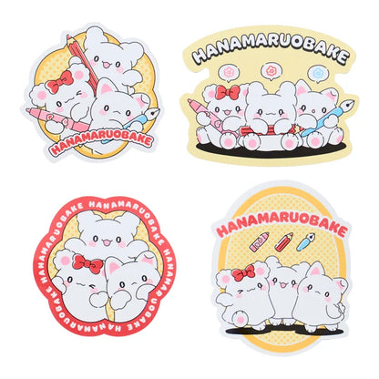 Sanrio Hanamaruobake Sticker set (with friends)