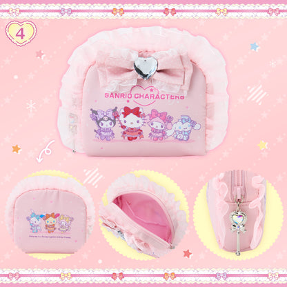 Sanrio Characters Pouch (colorful dress)