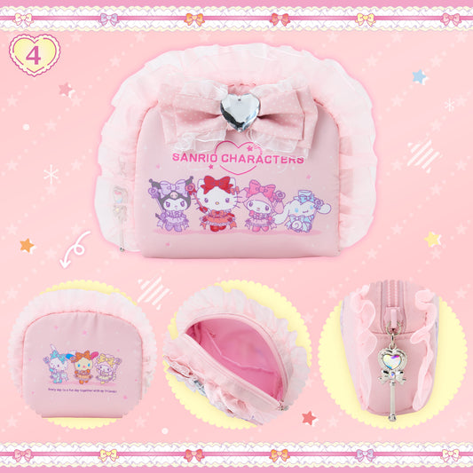 Sanrio Characters Pouch (colorful dress)