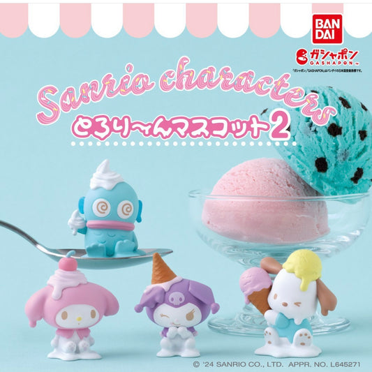 Play Gashapon! Sanrio Characters Melting Mascot Figure
