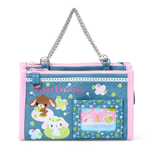 Sanrio Sugarbunnies Denim pouch (Munekyun Heisei Girls' Items)