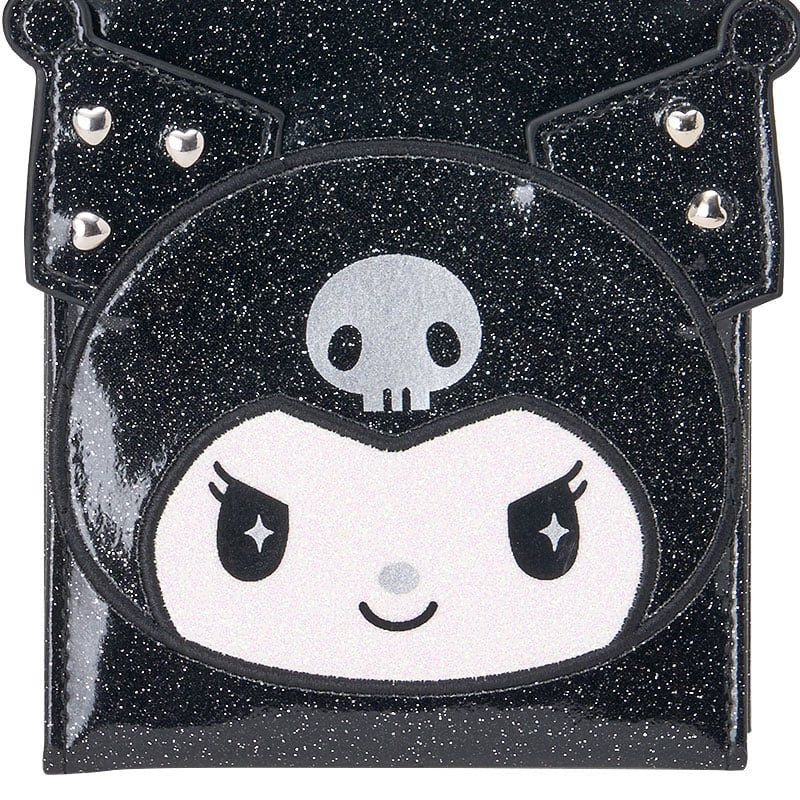 Sanrio Kuromi  Folding mirror (KUROMI's Special Key)