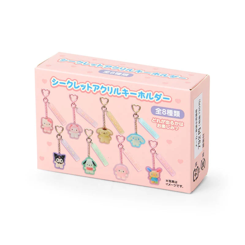 Sanrio Characters  Secret Acrylic Keychain (Pitatto Friends Photo Design)
