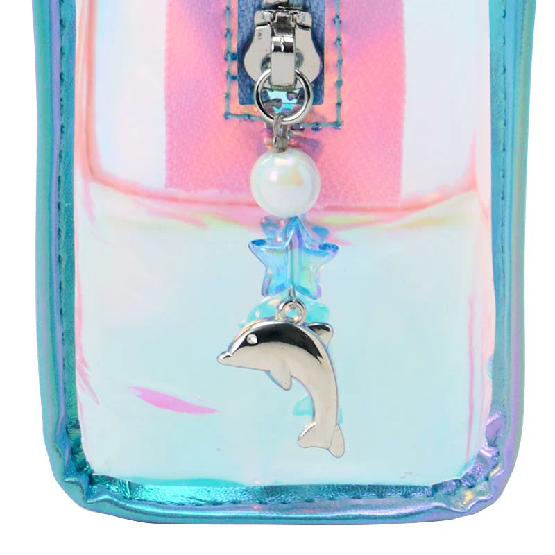 Sanrio Clear pouch (Shiny Dolphin)