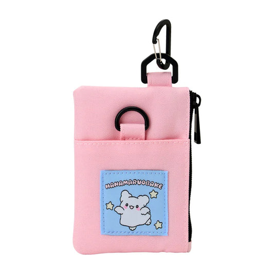 Sanrio Hanamaruobake Pink Pass Case (Pastel Sweets Pop)