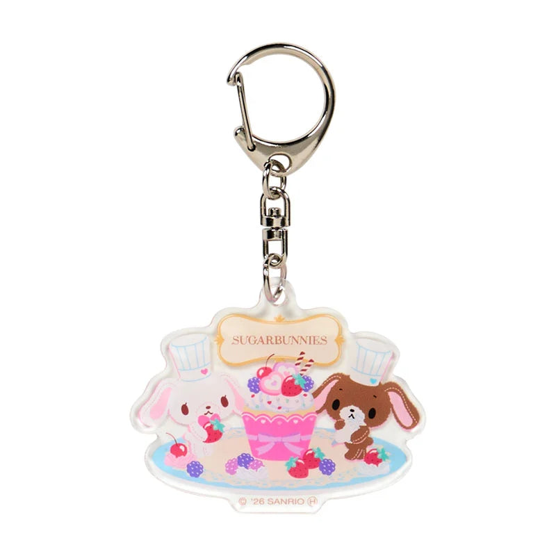 Sanrio Sugarbunnies Acrylic Keychain Blind Box (Love Sweets)