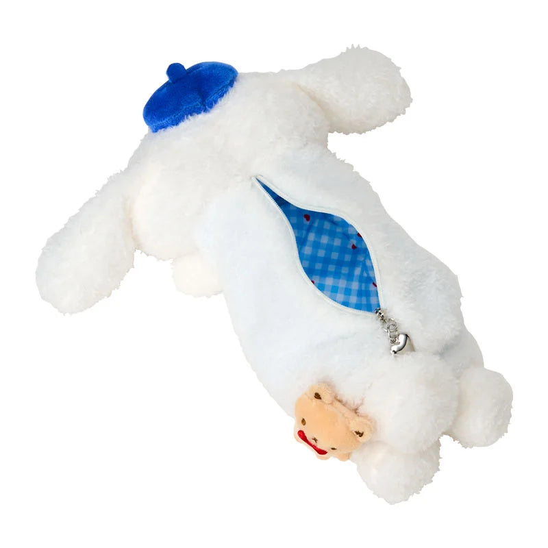 Sanrio Cinnamonroll Character-shaped pouch (with Mr. Bear)