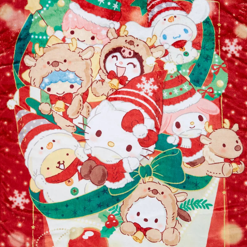 Sanrio Characters Cushion blanket (Christmas)