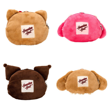 Sanrio Characters Hawaiian Host Face Shaped Pouch
