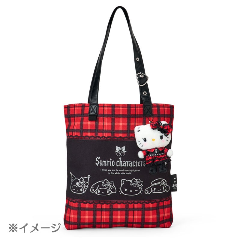 Sanrio Tote Bag (Sweet Rock 'n' Check)